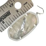 Kendra Scott  “Danielle” Mother-of-Pearl Statement Earrings Photo 7