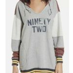 Free People  Women’s Naomi Oversized Hoodie Sweatshirt sz M Photo 2