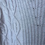 Aeropostale Women Medium Light Pink Cable Knit Sweater Photo 1
