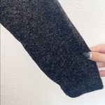 Trisha Tyler Charcoal Gray Faux Fur Collar Sweater Photo 3