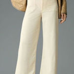 Avec Les Filles Wide Leg High Rise Fine Wale Corduroy Crop Pants Women’s 4 Photo 0