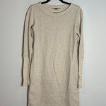 Lafayette 148  New York cream long sleeve sweatshirt tunic dress Photo 0