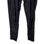 We Wore What  Active Splice Cire Shiny Black Leggings NWT Size M Photo 7