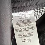 Ann Taylor NWOT  Straight Leg houndstooth Pants 0P Petite size White Black NWOT Photo 8