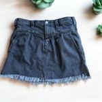 Free People  We the Free Sidecar Distressed Denim Mini Skirt Size 29 Photo 2
