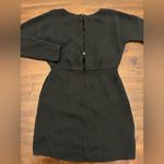 Babaton Aritzia  Dress Women’s 0 Black Mini Long Sleeve Cocktail Photo 4