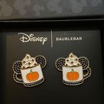 BaubleBar Disney x  Pumpkin Spice Latte Mickey Minnie Mouse Earrings Photo 0
