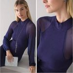 White House | Black Market New! White House and Black Market Sheer Sleeve Jacquard Sweater Dress,M Photo 2