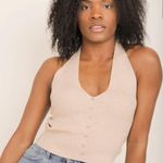 Molly green NWOT Boutique Halter Top Photo 0