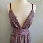 Lulus NWT  Stop The Show Glitter Skater Dress Size Medium Photo 4