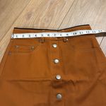 La Ligne Hutton Mini Skirt Brown Size 0 Photo 2