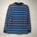 Lands' End Lands’ End Women’s Medium Striped Quarter Zip Pullover Sweatshirt Photo 9