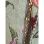 Agua Bendita Florecer Honeysuckle Trousers Hand Embroidered 100% Linen Photo 7