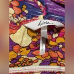 EUC Kira Multicolor Floral Ruffle Sleeveless Top size small Pink Photo 6