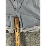 Eddie Bauer  Shorts Womens 4 Striped Denim Cuffed‎ Hem Nautical Preppy Classic Photo 8