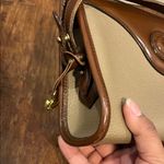 Dooney & Bourke  Tan and Brown Leather Crossbody Bag Photo 3