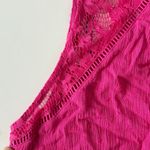 Staccato Women’s Small Pink Lacy Sleeveless Fairycore Cami Tank Top • Swiss Dots Photo 3