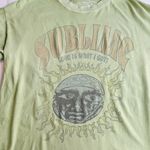 American Eagle  Outfitters Oversized Sublime Graphic Band Tee Lt Green Size XS/S Photo 4