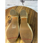 Miz Mooz Women's Beige Leather T-Strap Heels Size 7.5 Photo 6