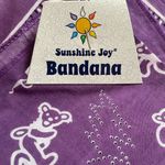 Grateful Dead  purple dancing bear bandana Photo 8