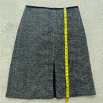 Ann Taylor  Black and White Herringbone Skirt Photo 6