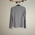 FootJoy  grey polkadot golf logo long sleeve polo shirt Photo 6