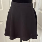 EXPRESS  Black Skater Mini Skirt for Casual Wear Photo 0