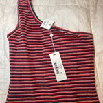 frankie's bikinis  💗 Terry One Shoulder Dress Photo 5