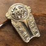 Vintage Western Gold Tone Belt Buckle Photo 0