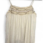 American Eagle  bobo size extra small flowy tank top with embellishments Photo 0