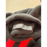 Ralph Lauren Turtleneck Long Sleeve Sweater Black Label Striped Women's Size XL Photo 2
