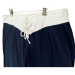 Brooks Brothers Pants Womens XL Blue Drawstring Waist Casual Relaxed Comfort Photo 1