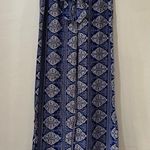 Artisan NY Artisan New York Women's Wide Leg Pull On Tie Boho Pants Small S  Blue White Photo 0