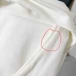 Chiara Boni  La Petite Robe White Halter Peplum Dress Women’s Medium Cocktail Photo 10