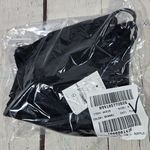 J. Crew Factory Ruffle french bikini top Black M NWT Photo 5