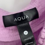 AQUA  Gauze Flutter Sleeve Top in Lilac Size Medium NWT Photo 3