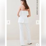 Karen Millen  - Petite Compact Stretch Tailored Button Bodice Jumpsuit Photo 1