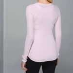 Lululemon Cabin Yogi Long Sleeve Pink Cashmere Blend Sweater Photo 1