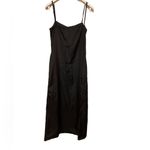 Stuart Weitzman Valentino Spa black slip dress size small Photo 2