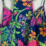 Lilly Pulitzer  Dusk Top Indigo All A Glow‎ Size XS Silk Cami Tank Photo 10