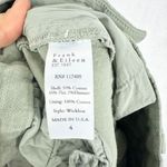 Frank & Eileen Frank Eileen Wicklow Crop Chino Pants Size 4 Cotton Linen Flax Sage Green Photo 5