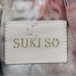 SUKISO WOMEN'S JULIET HIGH TO LOW DRESS EARTH TIE Photo 6