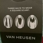 Van Heusen  Light Green Square Scarf - New Photo 3