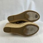 Unisa Espadrille Wedge Sandals Ankle Strap Peep Toe Taupe Beige Women6.5M Shoes Photo 6