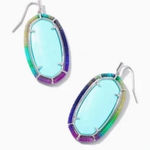 Kendra Scott  Featherweight Turqoise Threaded Earrings NEW Photo 0