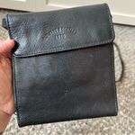 G.H. Bass‎ & Company Black Leather Wallet Crossbody Purse Photo 4