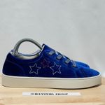 Revitalign Orthotic x Shawn Killinger Malibu Blue Velvet Sneaker NWOB Photo 1