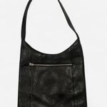 The Sak Black Pebbled Leather Shoulder Bag Classic Hobo Photo 0