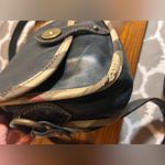 Burberry  Rare Vintage Black Crossbody Bag Nova Check trim magnetic snap on flap Photo 4