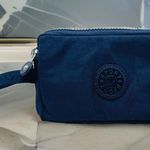 Navy Blue Small Purse or Makeup Cosmetic Wristlet Photo 2